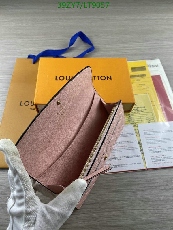 LV Bags-(4A)-Wallet-,Code: LT9057,$ 51USD