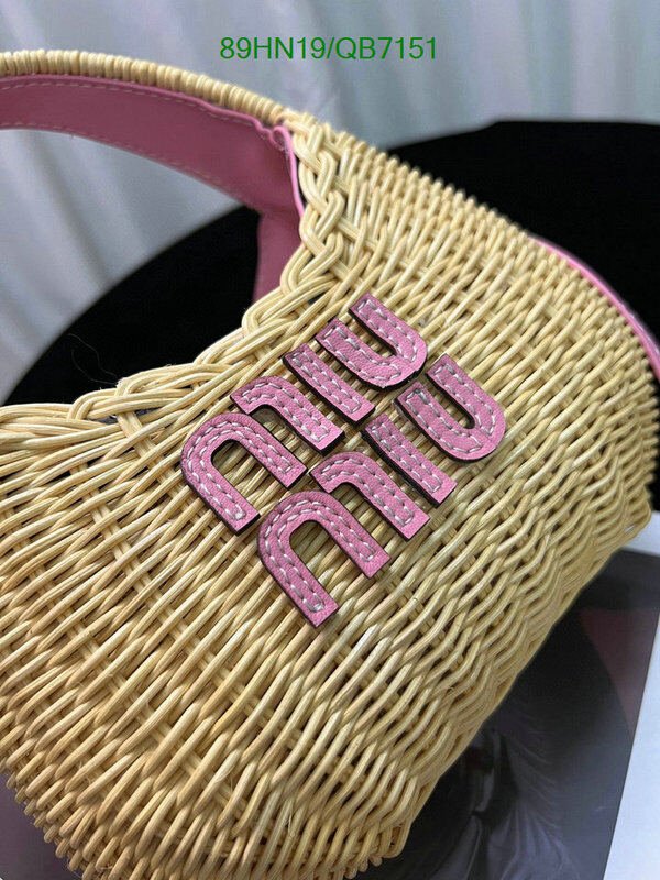 Miu Miu Bag-(4A)-Diagonal- Code: QB7151 $ 116USD