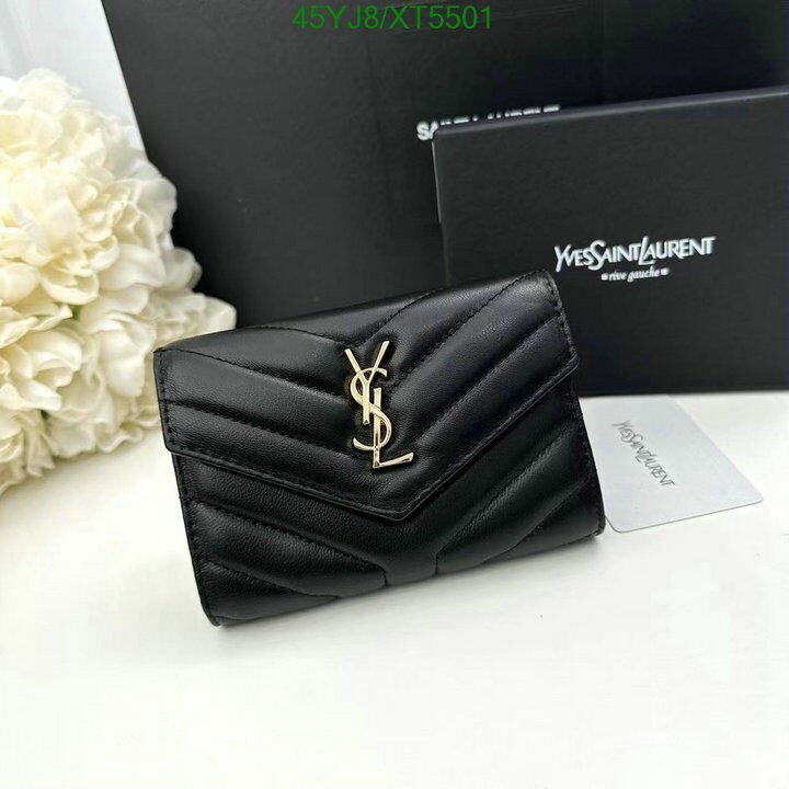 YSL Bag-(4A)-Wallet-,Code: XT5501,$ 59USD