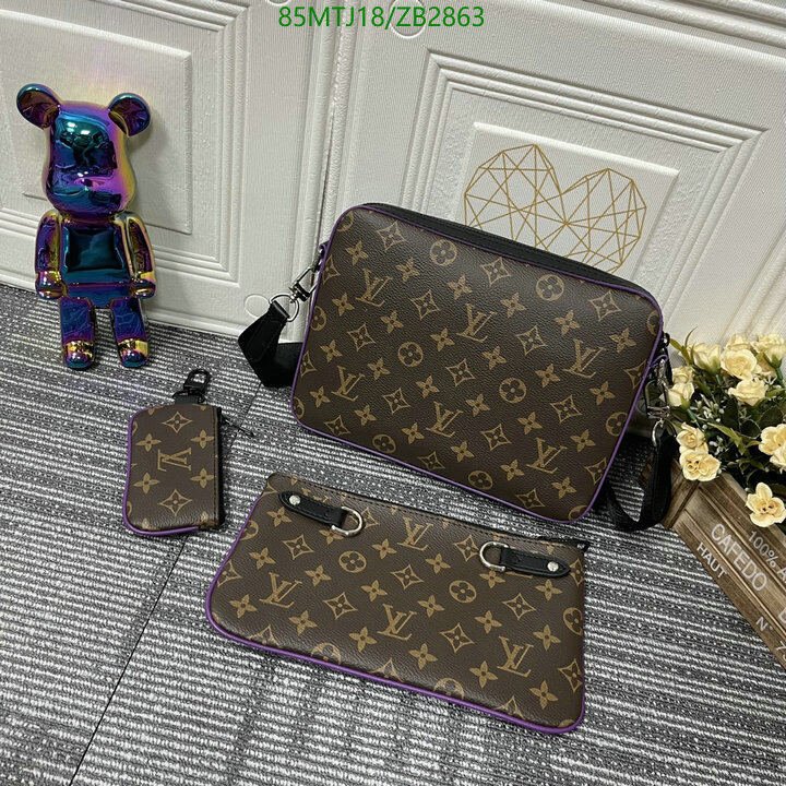 LV Bags-(4A)-Pochette MTis Bag-Twist-,Code: ZB2863,$ 111USD