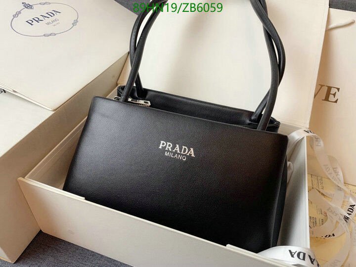 Prada Bag-(4A)-Handbag-,Code: ZB6059,$ 116USD