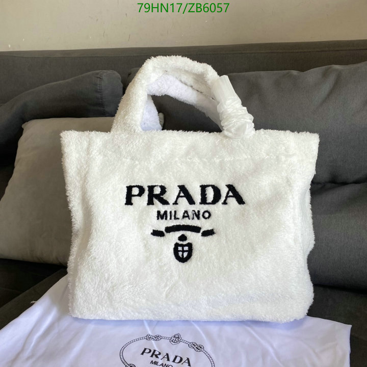 Prada Bag-(4A)-Handbag-,Code: ZB6057,$ 103USD