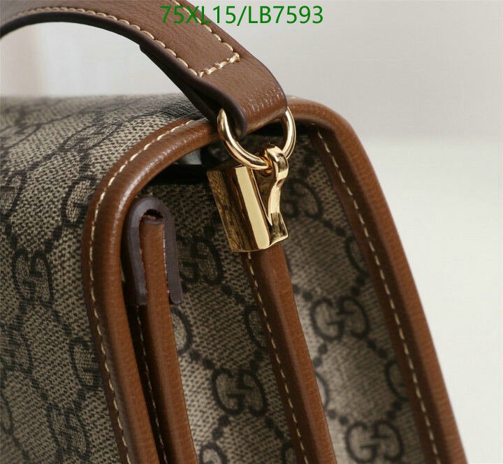 Gucci Bag-(4A)-Diagonal-,Code: LB7593,$ 98USD