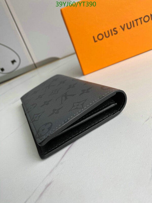 LV Bags-(4A)-Wallet-,Code: YT390,$ 51USD