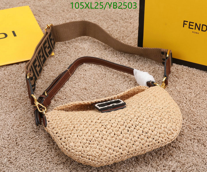 Fendi Bag-(4A)-Graphy-Cookie- Code: YB2503 $ 137USD