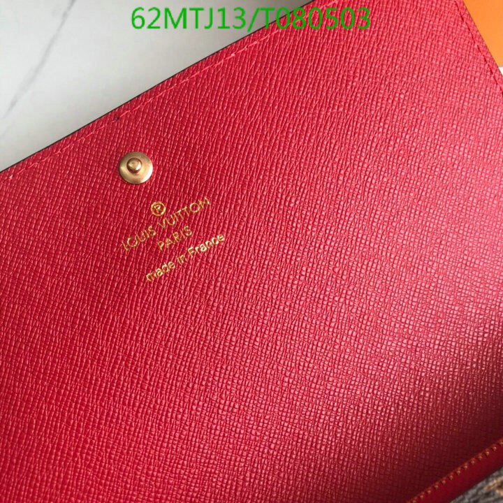 LV Bags-(4A)-Wallet-,Code: T080503,$ 81USD