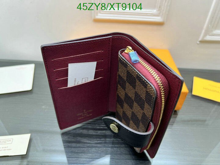 LV Bag-(4A)-Wallet- Code: XT9104 $ 59USD