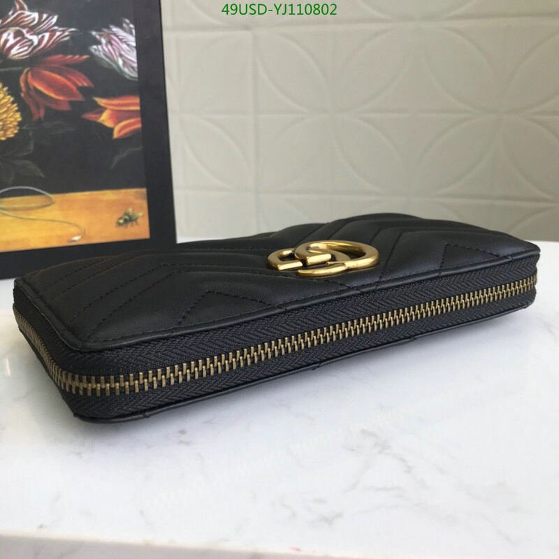 Gucci Bag-(4A)-Wallet-,Code: YJ110802,$ 64USD