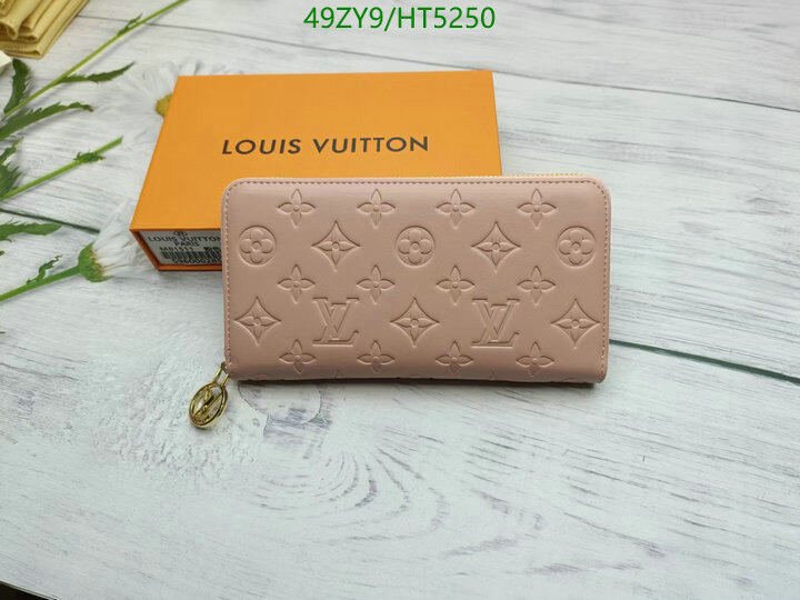 LV Bags-(4A)-Wallet-,Code: HT5250,$ 64USD