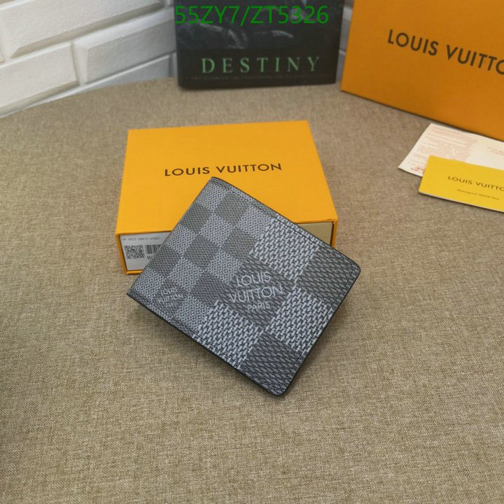 LV Bags-(4A)-Wallet-,Code: ZT5326,$ 72USD