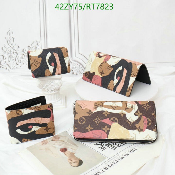 LV Bag-(4A)-Wallet- Code: RT7823 $ 55USD