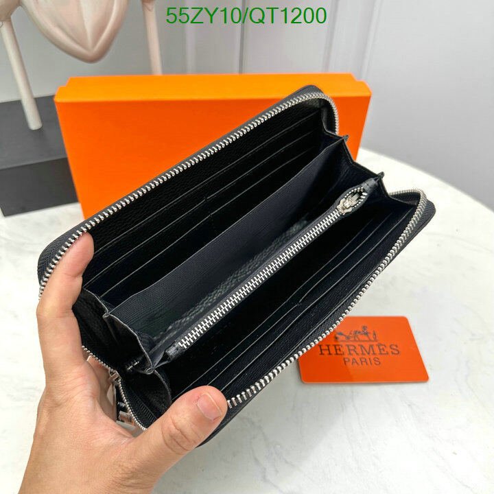 Hermes Bag-(4A)-Wallet- Code: QT1200 $ 72USD