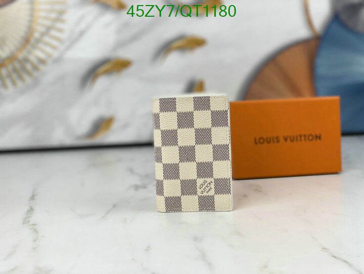 LV Bag-(4A)-Wallet- Code: QT1180 $ 59USD