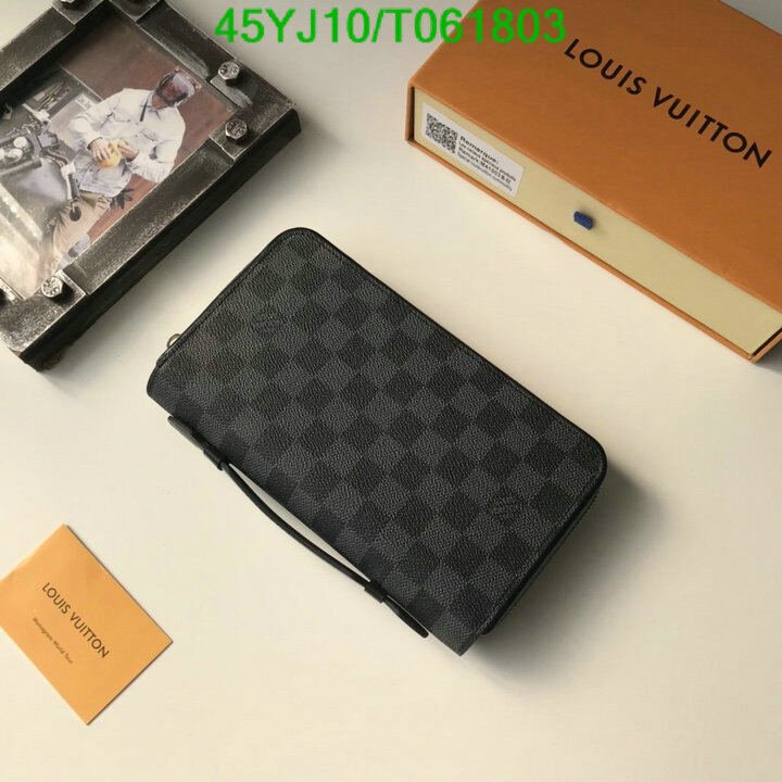 LV Bags-(4A)-Wallet-,Code: T061803,$ 59USD