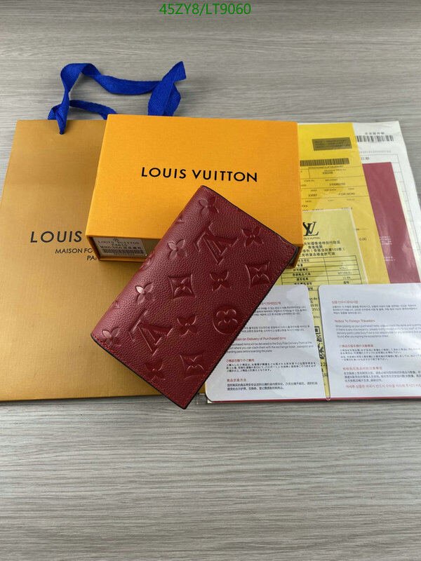 LV Bags-(4A)-Wallet-,Code: LT9060,$ 59USD