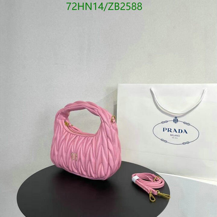 Miu Miu Bag-(4A)-Diagonal-,Code: ZB2588,$ 94USD
