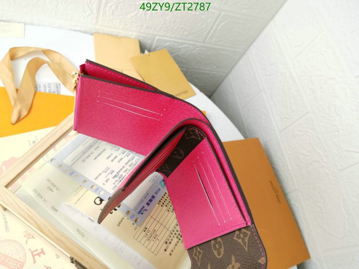 LV Bags-(4A)-Wallet-,Code: ZT2787,$ 64USD