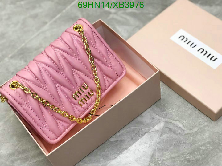 Miu Miu Bag-(4A)-Diagonal-,Code: XB3976,$ 90USD