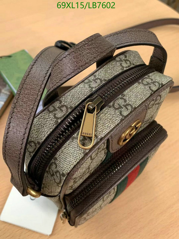 Gucci Bag-(4A)-Ophidia-G,Code: LB7602,$ 90USD