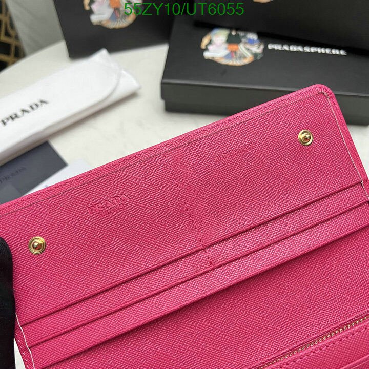 Prada Bag-(4A)-Wallet- Code: UT6055 $ 72USD