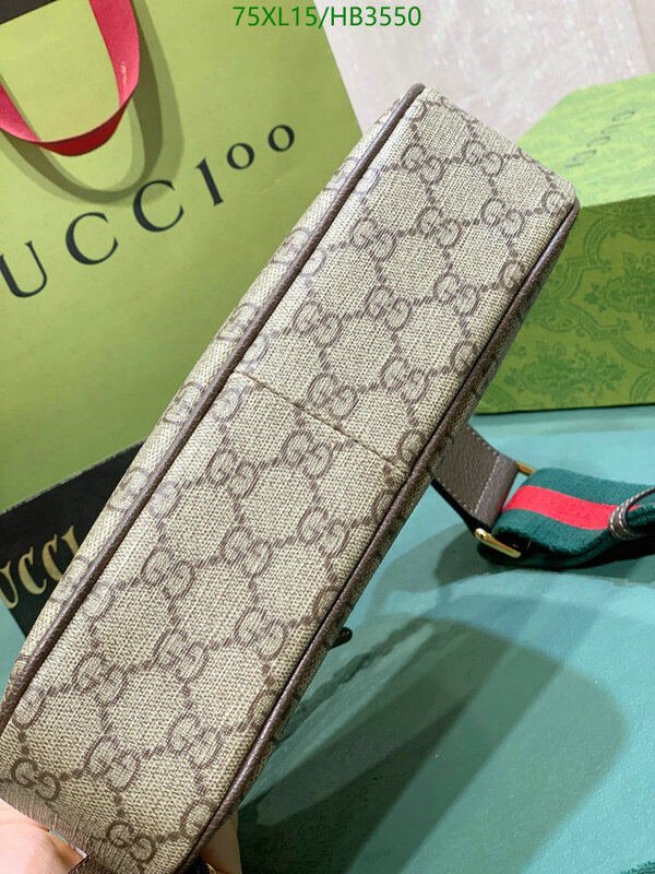 Gucci Bag-(4A)-Diagonal-,Code: HB3550,$ 98USD