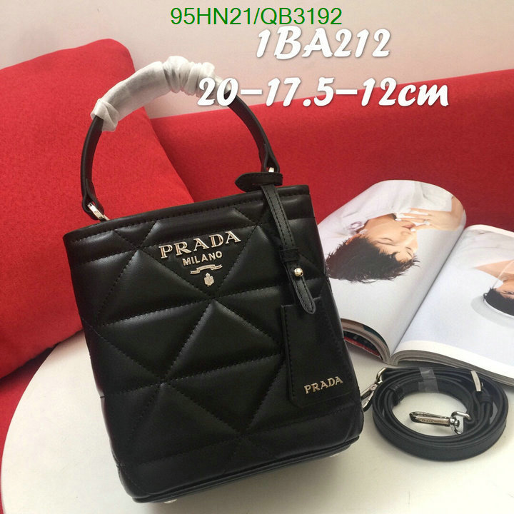 Prada Bag-(4A)-Bucket Bag- Code: QB3192 $ 124USD