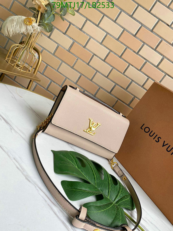 LV Bags-(4A)-Pochette MTis Bag-Twist-,Code: LB2533,$ 103USD