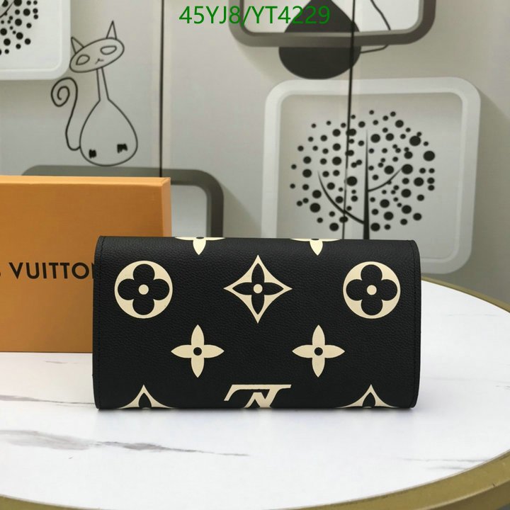 LV Bags-(4A)-Wallet-,Code: YT4229,$ 59USD