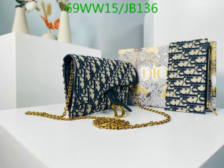 Dior Bags-(4A)-Saddle-,Code: JB136,$ 90USD