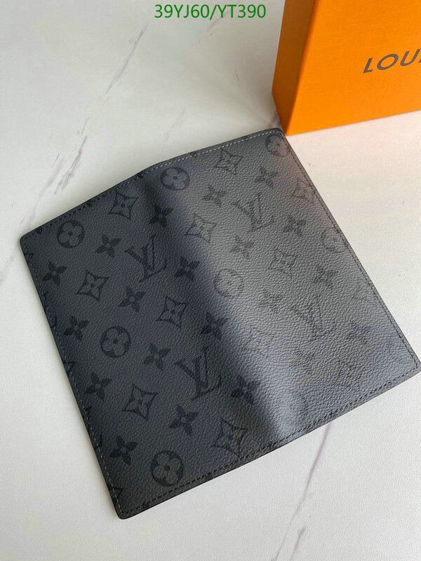 LV Bags-(4A)-Wallet-,Code: YT390,$ 51USD