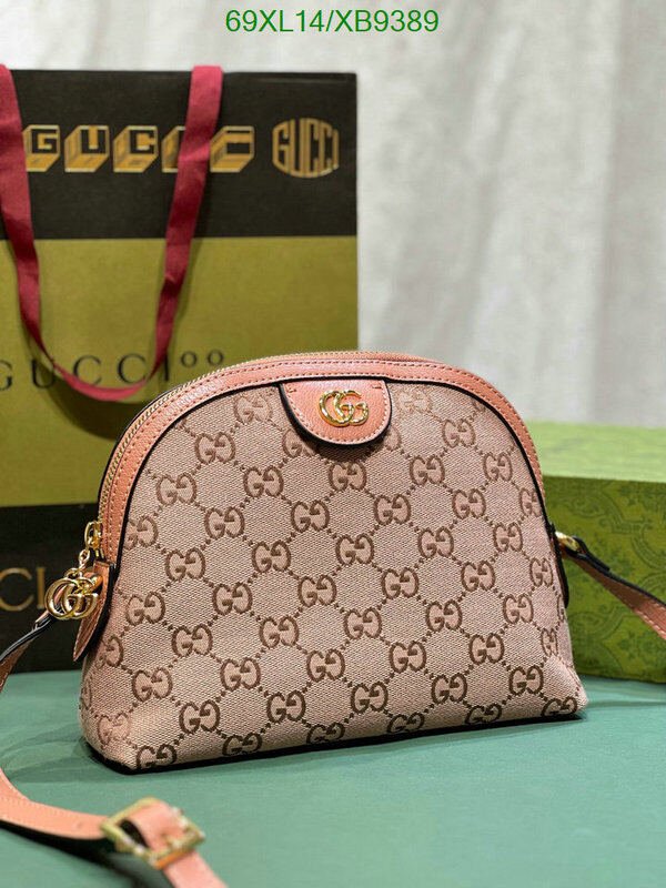 Gucci Bag-(4A)-Diagonal- Code: XB9389 $ 90USD