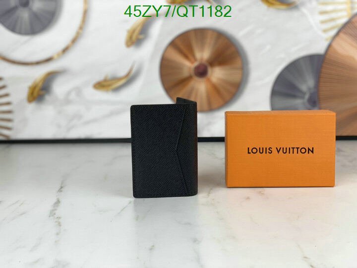 LV Bag-(4A)-Wallet- Code: QT1182 $ 59USD