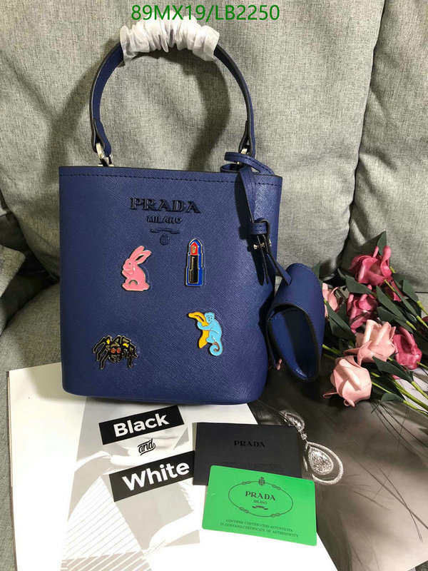 Prada Bag-(4A)-Bucket Bag- Code: LB2250 $ 116USD