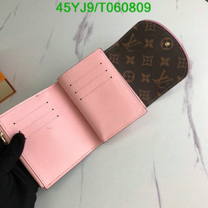 LV Bags-(4A)-Wallet-,Code: T060809,$ 59USD