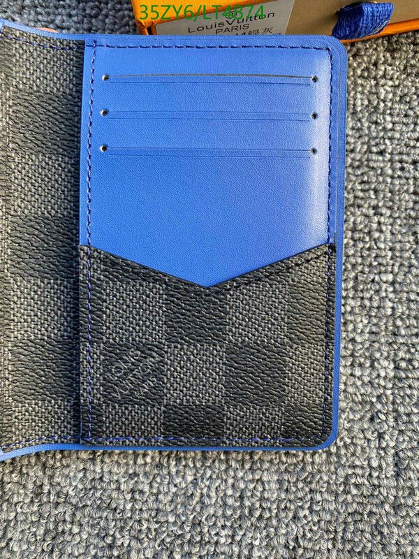 LV Bags-(4A)-Wallet-,Code: LT4874,$ 46USD