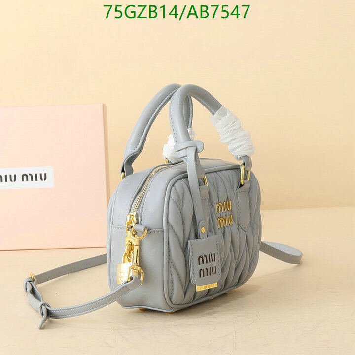 Miu Miu Bag-(4A)-Crossbody- Code: AB7547 $ 98USD