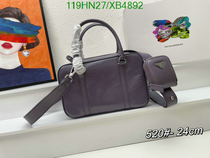 Prada Bag-(4A)-Diagonal-,Code: XB4892,$ 155USD
