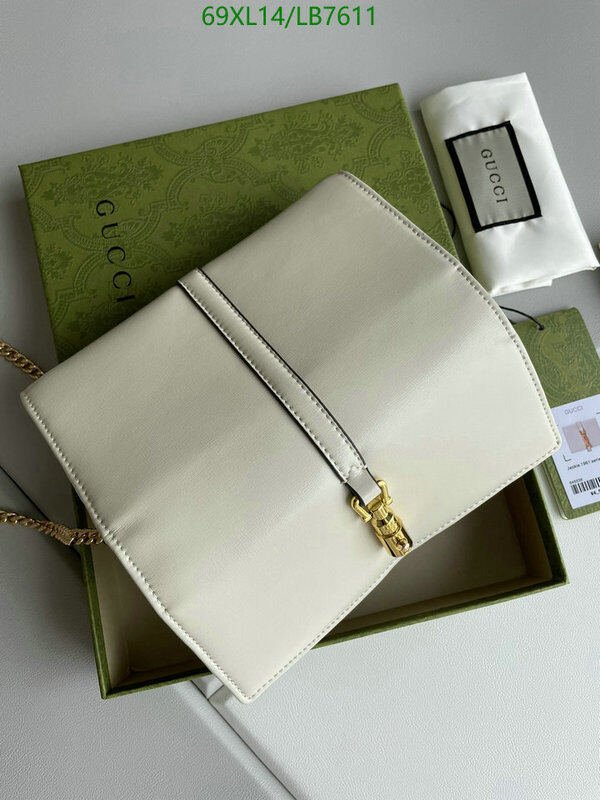 Gucci Bag-(4A)-Diagonal-,Code: LB7611,$ 90USD