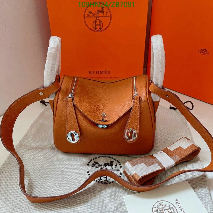 Hermes Bag-(4A)-Lindy-,Code: ZB7081,$ 142USD