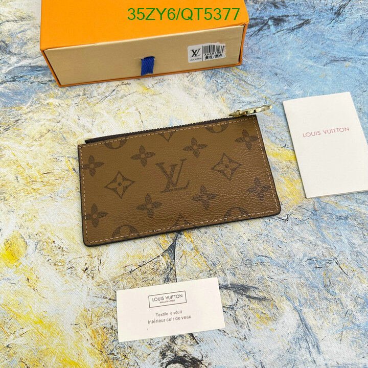 LV Bag-(4A)-Wallet- Code: QT5377 $ 46USD