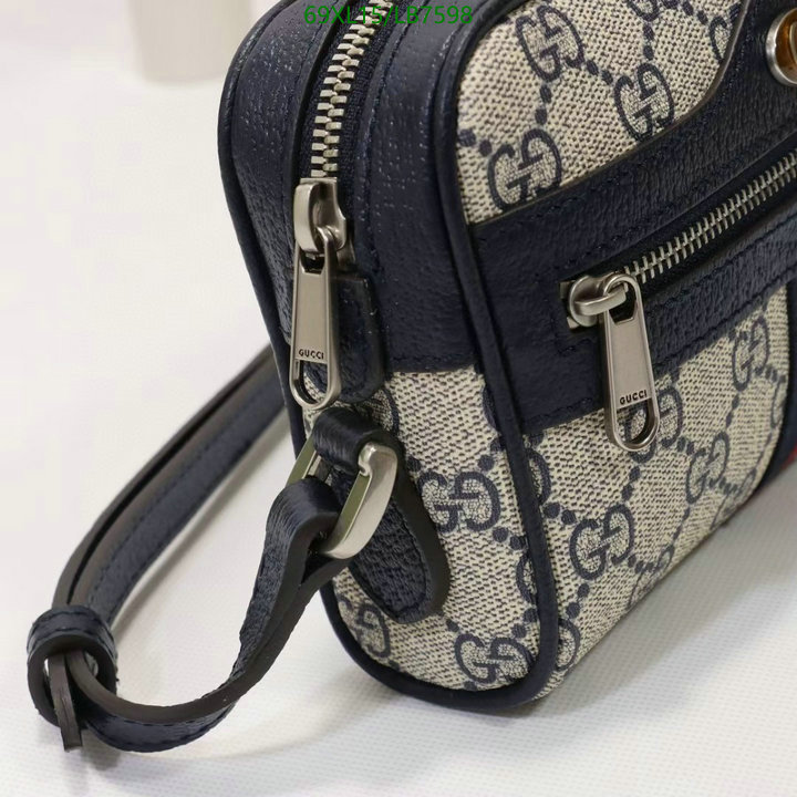 Gucci Bag-(4A)-Ophidia-G,Code: LB7598,$ 90USD