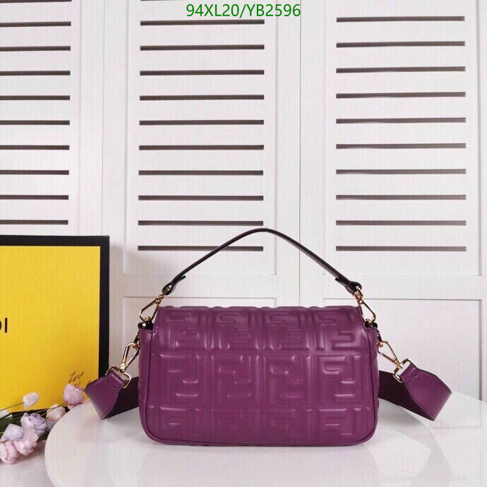 Fendi Bag-(4A)-Baguette-,Code: YB2596,$ 123USD
