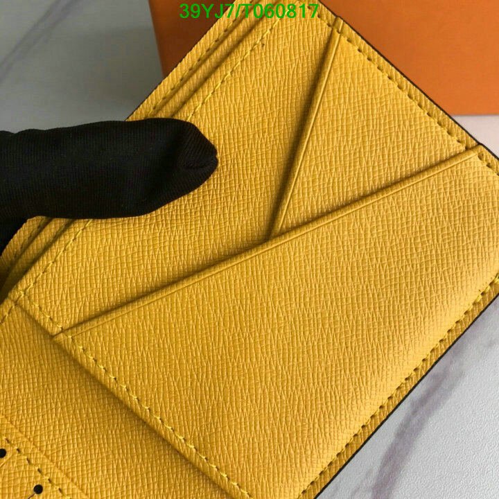 LV Bags-(4A)-Wallet-,Code: T060817,$ 51USD