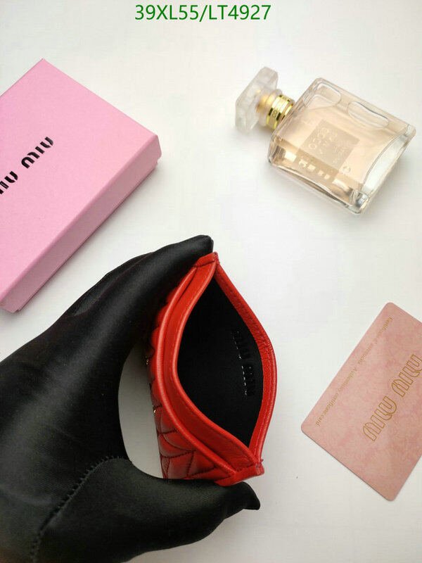 Miu Miu Bag-(4A)-Wallet-,Code: LT4927,$ 51USD