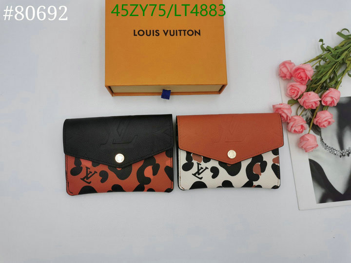 LV Bags-(4A)-Wallet-,Code: LT4883,$ 59USD