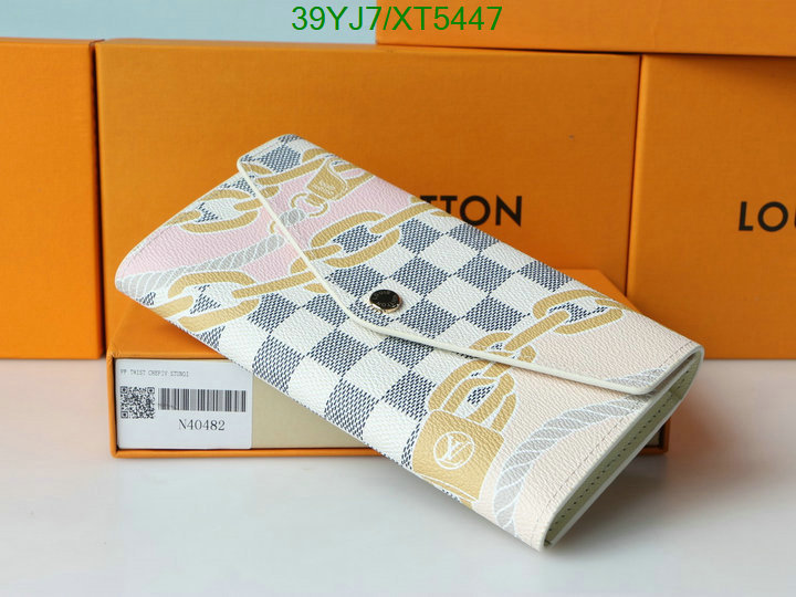 LV Bags-(4A)-Wallet-,Code: XT5447,$ 51USD