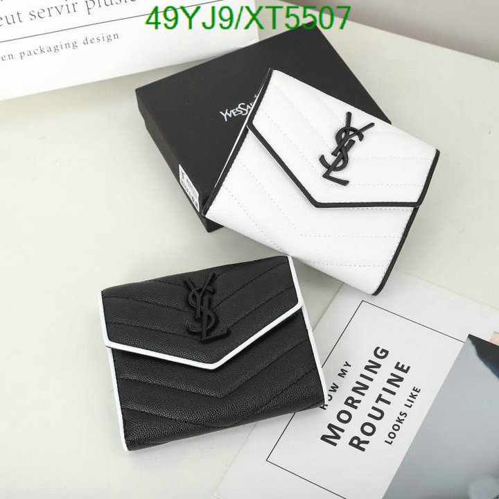 YSL Bag-(4A)-Wallet-,Code: XT5507,$ 64USD