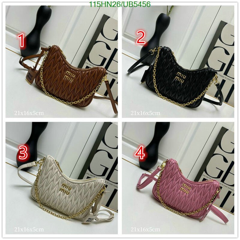 Miu Miu Bag-(4A)-Diagonal- Code: UB5456 $ 150USD