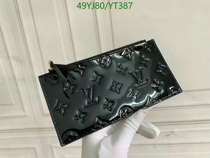 LV Bags-(4A)-Wallet-,Code: YT387,$ 64USD