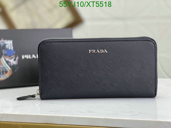 Prada Bag-(4A)-Wallet- Code: XT5518 $ 72USD
